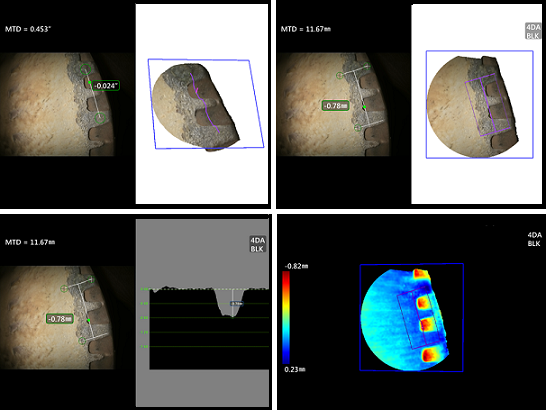 單物鏡相位掃描三維立體測量技術示意圖 單物鏡相位掃描三維立體測量技術的示意圖