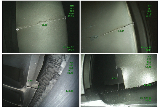 美國工業內窺鏡的先進測量技術在孔探檢測中的應用 美國工業內窺鏡的先進測量技術在孔探檢測中的應用