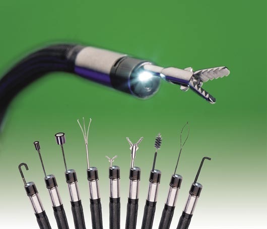 韋林6.1mm內置機械手通道的探頭